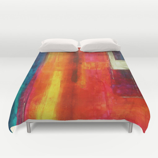 Philip Bowman Color Fields II Duvet Cover