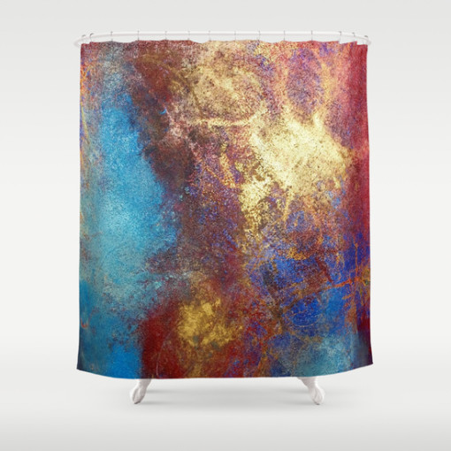 philip bowman artistic shower curtain